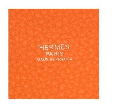hermes Picotin PM Togo Leather orange/apricot